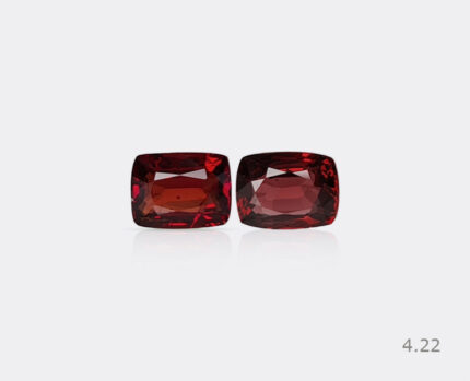 NATURAL SPINEL PAIR