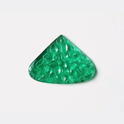ZAMBIAN EMERALD CARVING FANCY