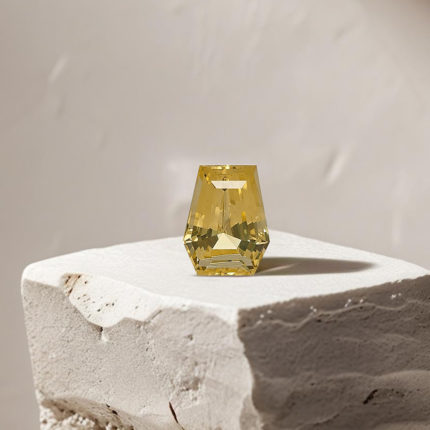SRILANKAN UNHEATED YELLOW SAPPHIRE