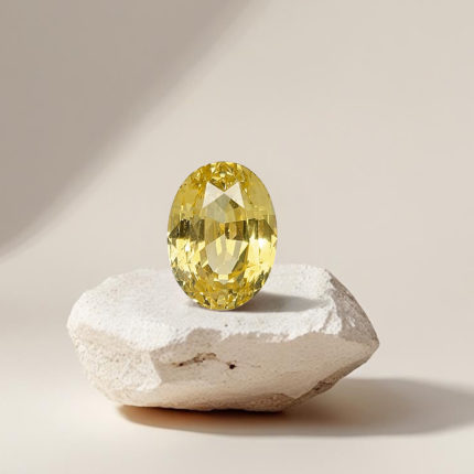 SRILANKAN UNHEATED YELLOW SAPPHIRE