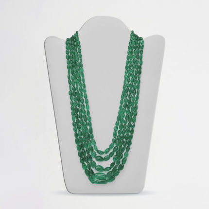 EMERALD OVAL BEADS