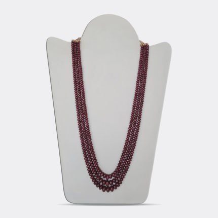 RUBY RONDELLE BEADS