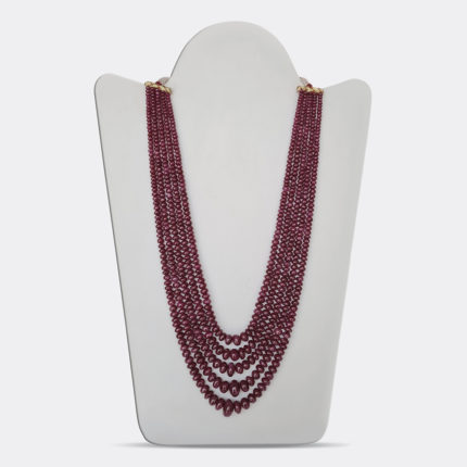 RUBY RONDELLE BEADS