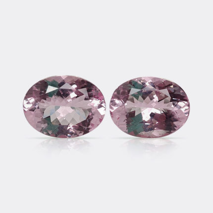 MORGANITE OVAL PAIR