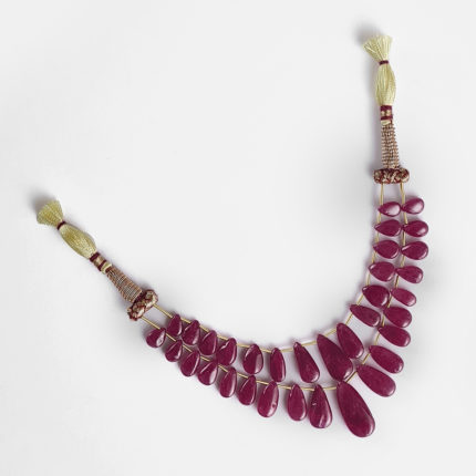 MOZAMBICAN RUBY HEATED FLAT DROP LAYOUT