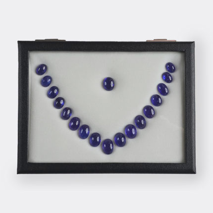 TANZANITE CABOCHON OVAL LAYOUT