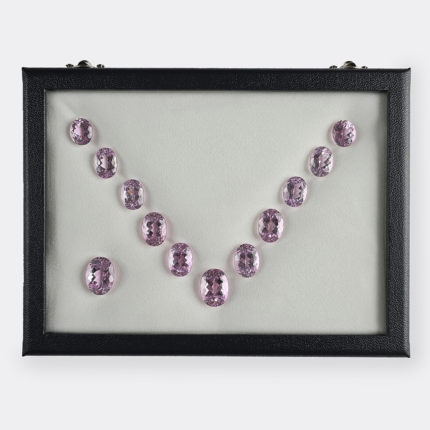 KUNZITE OVAL LAYOUT