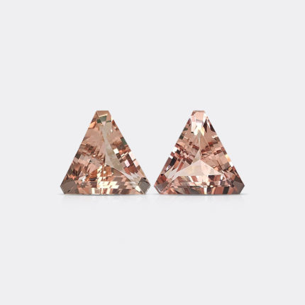 MORGANITE TRILLION FANCY PAIR