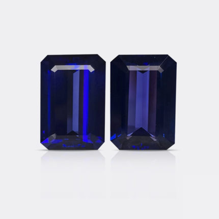 NATURAL TANZANITE PAIR