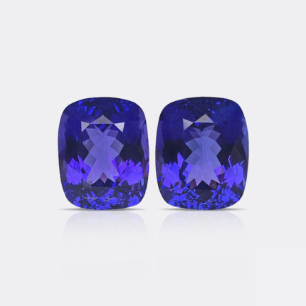 NATURAL TANZANITE PAIR