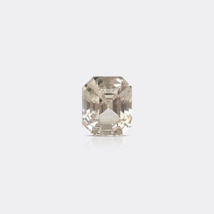 SRILANKAN WHITE SAPPHIRE UNHEATED