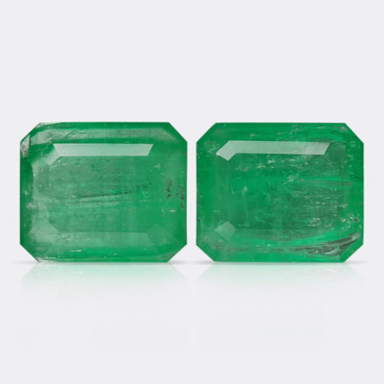 COLOMBIAN EMERALD PAIR