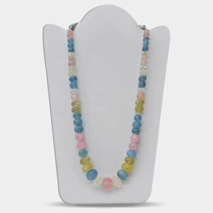 AQUAMARINE MORGANITE BEADS