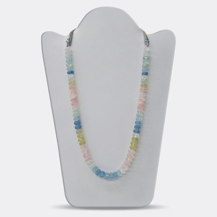 AQUAMARINE MORGANITE BEADS