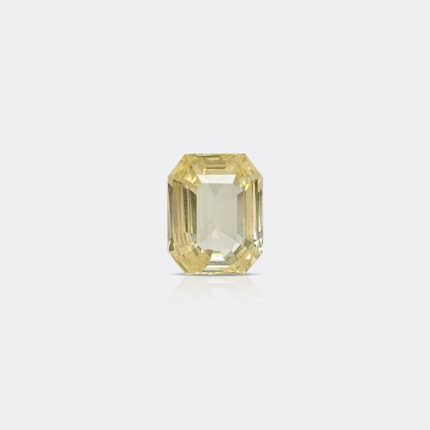SRILANKAN UNHEATED YELLOW SAPPHIRE