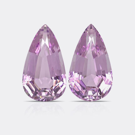NATURAL KUNZITE PAIR