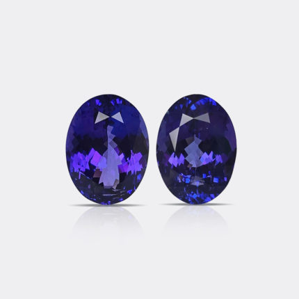 NATURAL TANZANITE PAIR