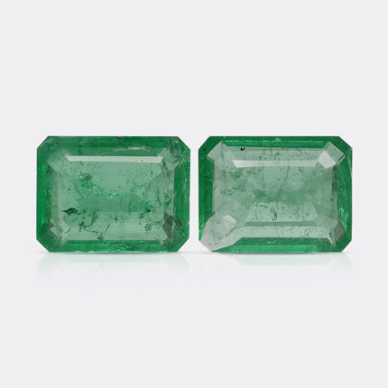 RUSSIAN EMERALD PAIR